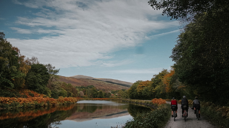 Lee Craigie riding in the tracks of Mary Harvie 