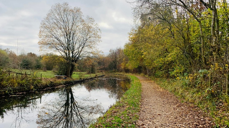 Nicola Jackson's walking route on the Fallowfield Loopline