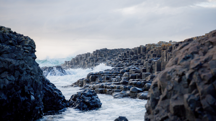 Giant's Causeway in Northern Ireland