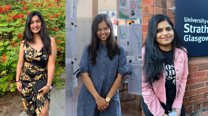 An image of three of Walk Wheel Cycle Trust in Wales's newest starters.