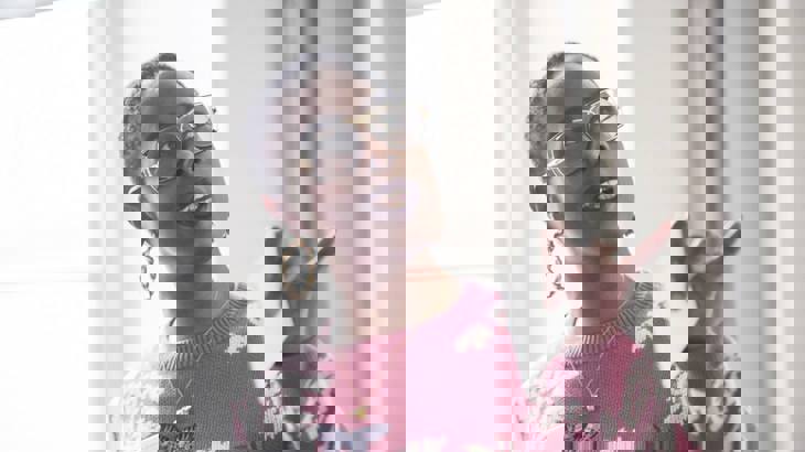 Jools Walker talking at Women and Cycling Event in Scotland. 