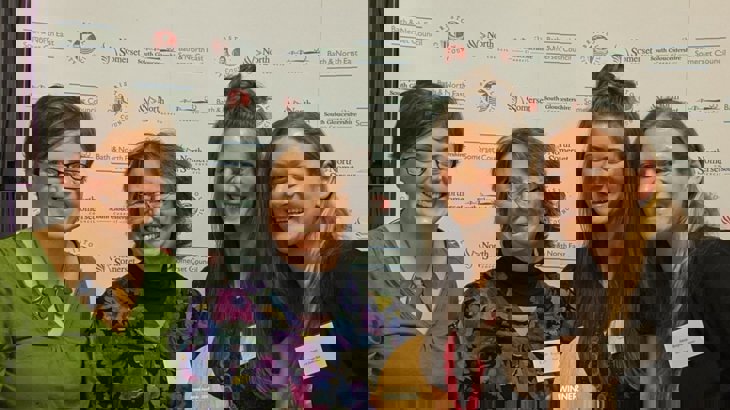 Walk Wheel Cycle Trust and SevernNet staff pick up award