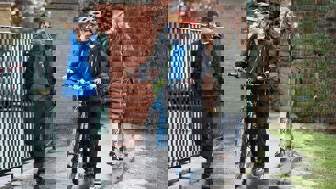 Pupils travelling to school