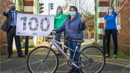 Bedford free bikes photocall